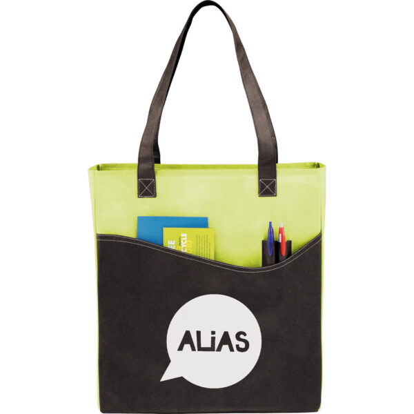 Rivers Pocket Non-Woven Convention Tote - Image 14