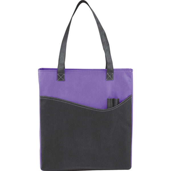 Rivers Pocket Non-Woven Convention Tote - Image 8
