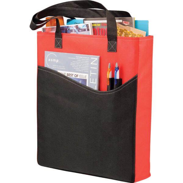 Rivers Pocket Non-Woven Convention Tote - Image 18