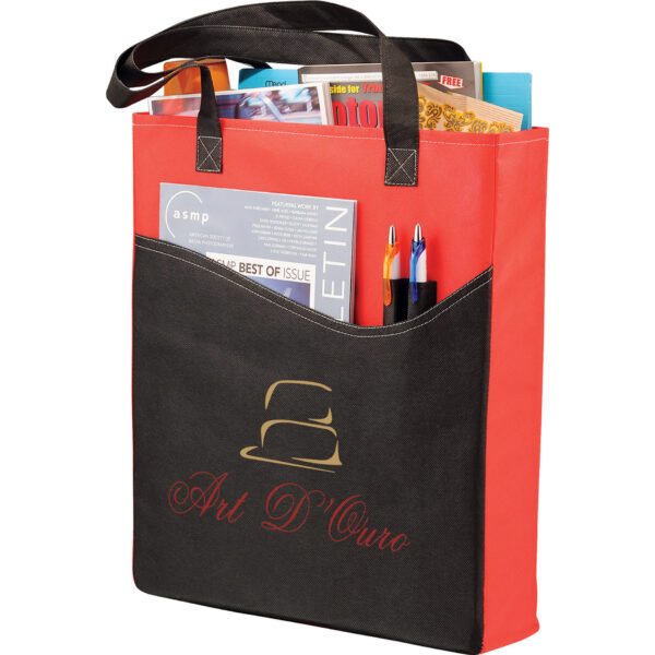 Rivers Pocket Non-Woven Convention Tote - Image 17