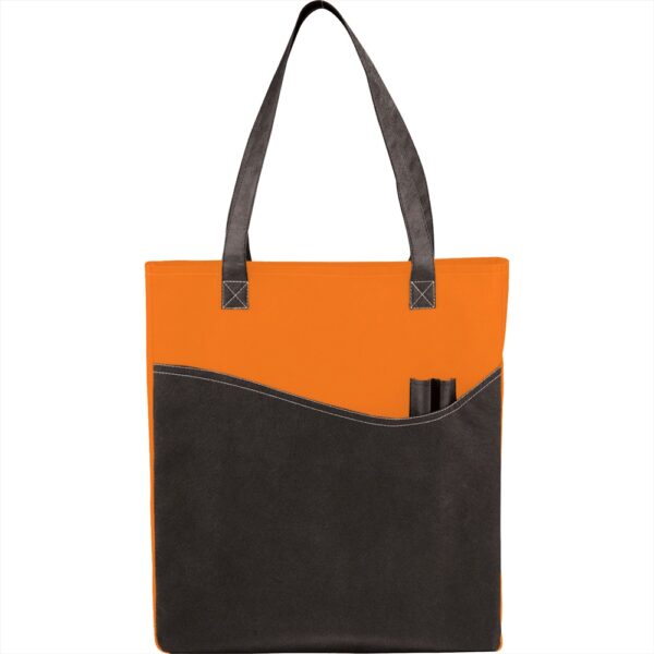 Rivers Pocket Non-Woven Convention Tote - Image 7