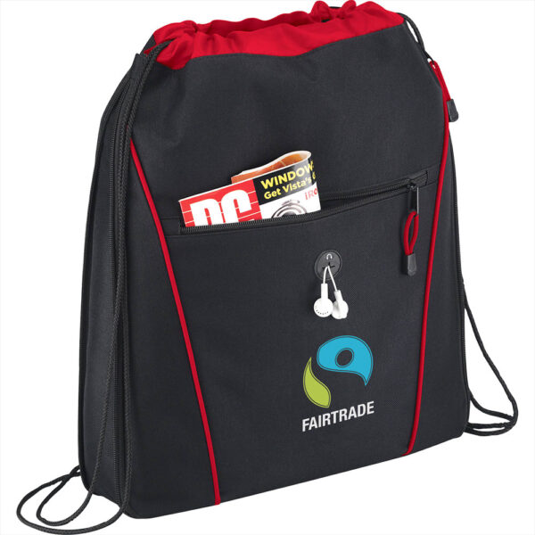 Raven Drawstring Bag - Image 8