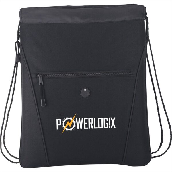 Raven Drawstring Bag - Image 2