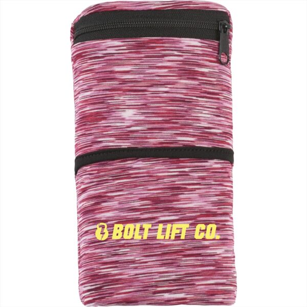 Cooling Heathered Wrist Band with Pocket - Image 8