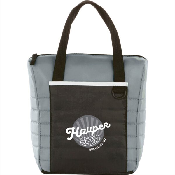 Quilted 12-Can Lunch Cooler 10L - Image 2