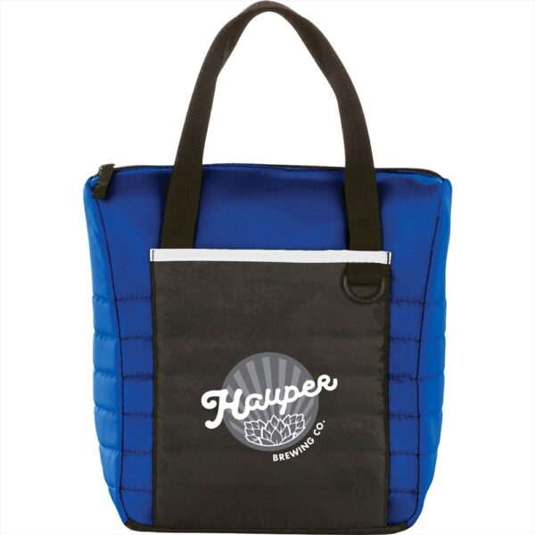 Quilted 12-Can Lunch Cooler 10L - Image 5
