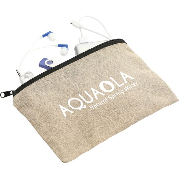 Recycled 5oz Cotton Twill Pouch - Image 18