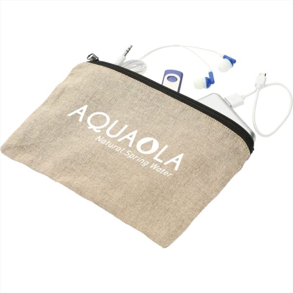 Recycled 5oz Cotton Twill Pouch - Image 20