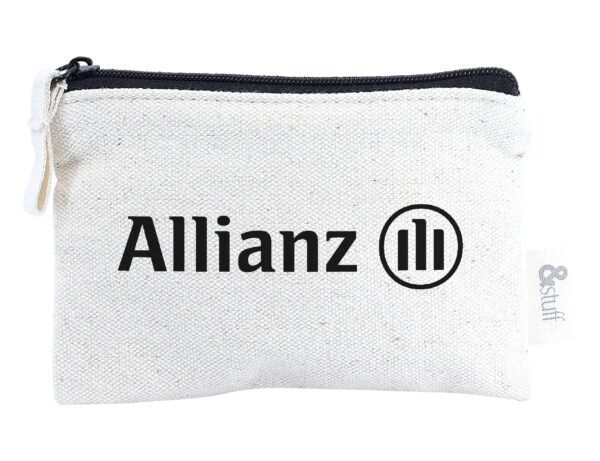Calico Card & Key Pouch 8.5cm x 13cm - Image 6