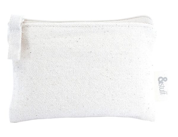 Calico Earphone Pouch 8.5cm x 13cm - Image 5