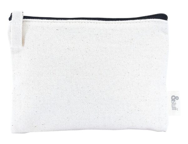 Calico Earphone Pouch 12.5cm x 17cm - Image 4