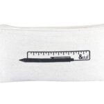 Calico Pencil Case 10cm x 21cm