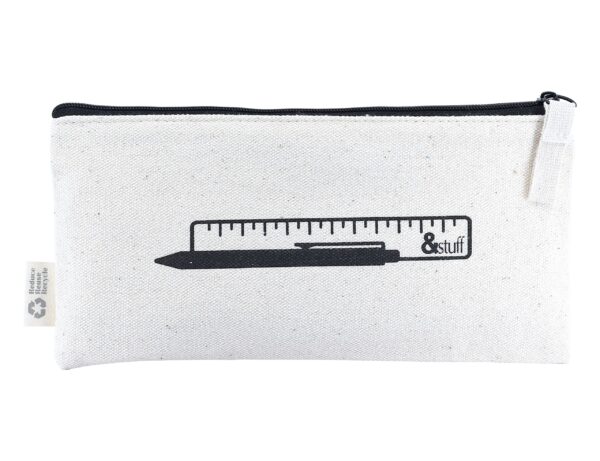 Calico Pencil Case 10cm x 21cm - Image 2