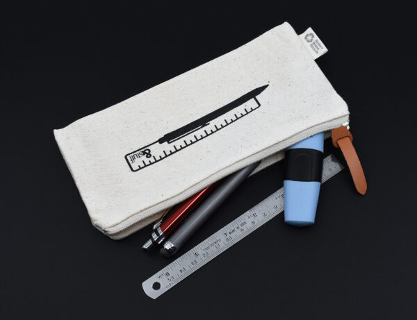 Calico Pencil Case 10cm x 21cm - Image 5