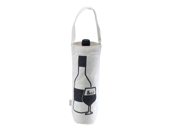 Calico Wine Bag 30cm x 16cm x 9cm