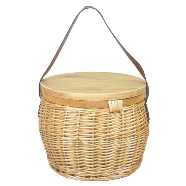Portofino Trekk Wicker Cooler Basket 25L - Image 2