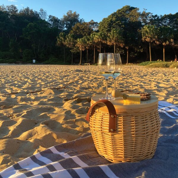 Portofino Trekk Wicker Cooler Basket 25L - Image 13