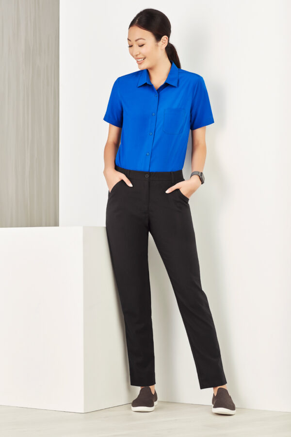 Womens Florence Plain Short Sleeve Shirt - Image 15