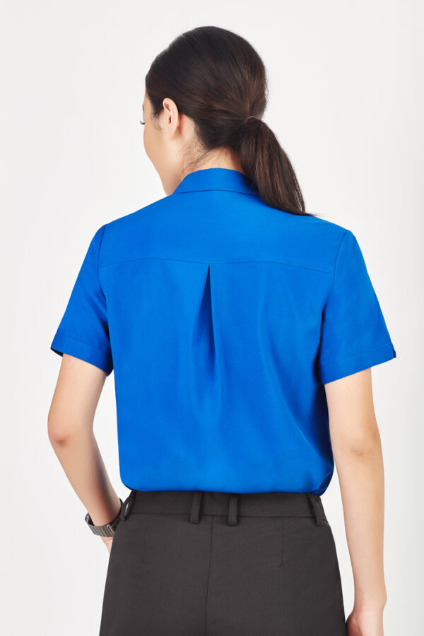 Womens Florence Plain Short Sleeve Shirt - Image 16