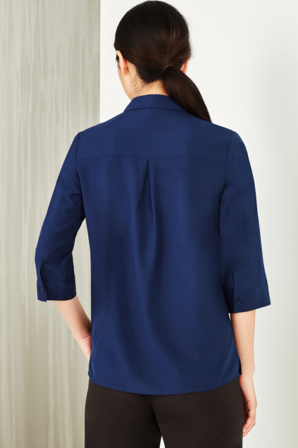 Womens Florence Plain 3/4 Sleeve Shirt - Image 24