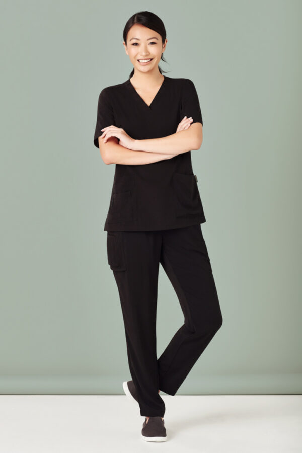 Womens Avery V-Neck Scrub Top - Image 17