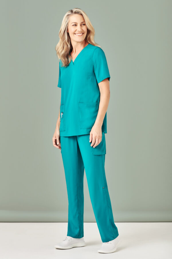 Womens Avery V-Neck Scrub Top - Image 6