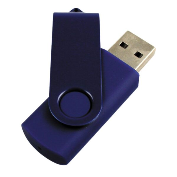 Rotate USB Lacquered Clip - 4GB - Image 2