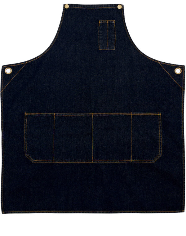 East Village Denim Bib Apron - Image 4
