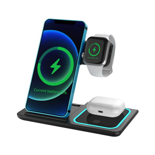 Camden 3n1 Fast Wireless Charger with QC3.0 Adapter - Image 9