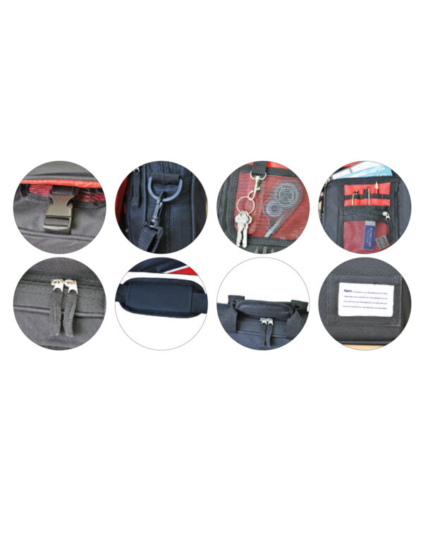 Motion Flap Satchel/Shoulder Bag - Image 2