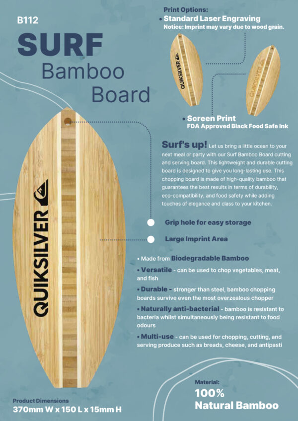Surf's Up Serving Board - Image 5