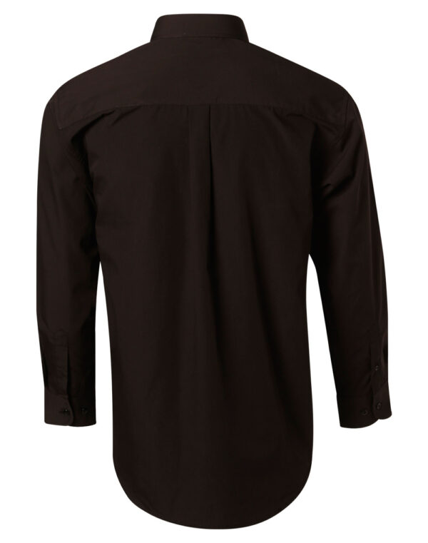 Men's Poplin Long Sleeve Business Shirt - Image 2