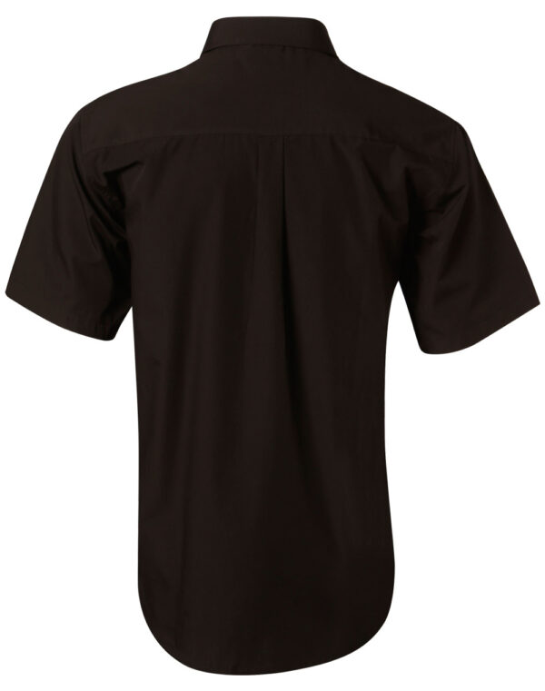 Men's Poplin Short Sleeve Business Shirt - Image 2