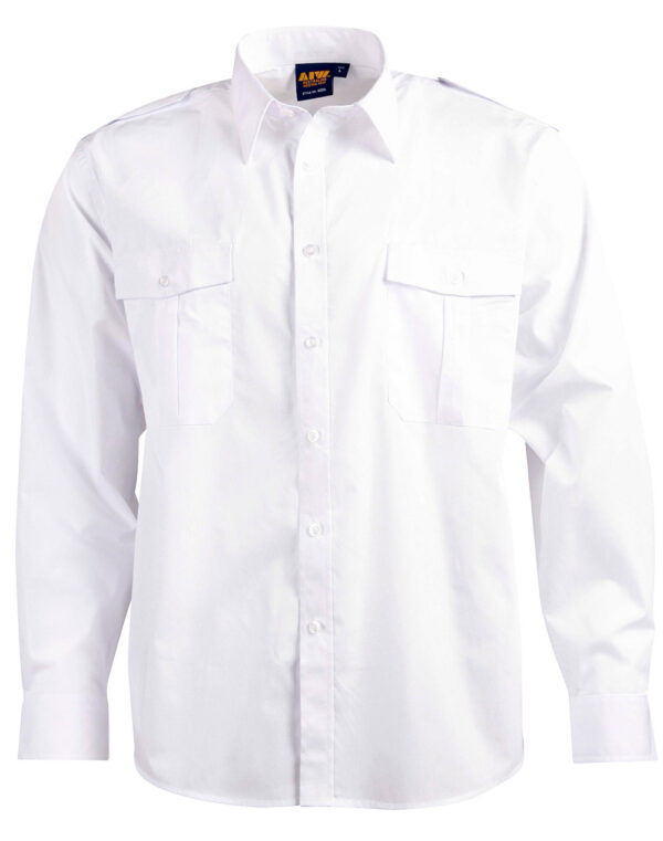 Epaulette Long Sleeve Unisex - Image 4