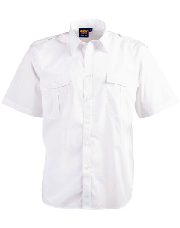 Epaulette Short Sleeve Unisex - Image 4