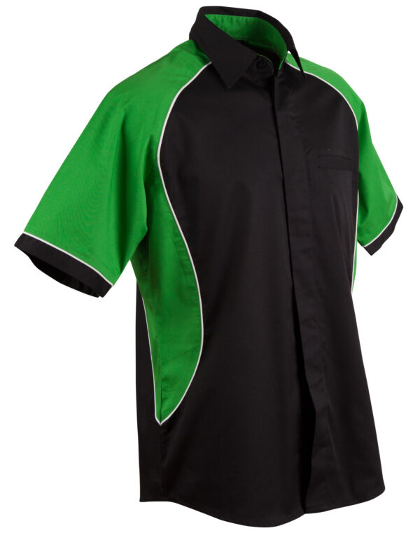Men's Arena Tri Colour Contrast Shirt - Image 5
