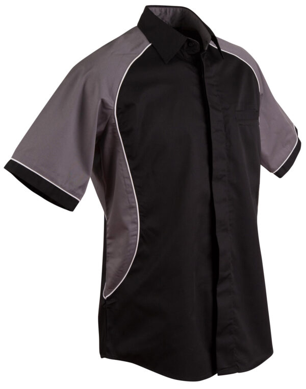 Men's Arena Tri Colour Contrast Shirt - Image 4