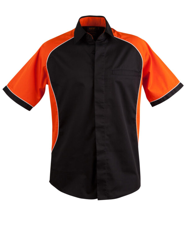Men's Arena Tri Colour Contrast Shirt - Image 6