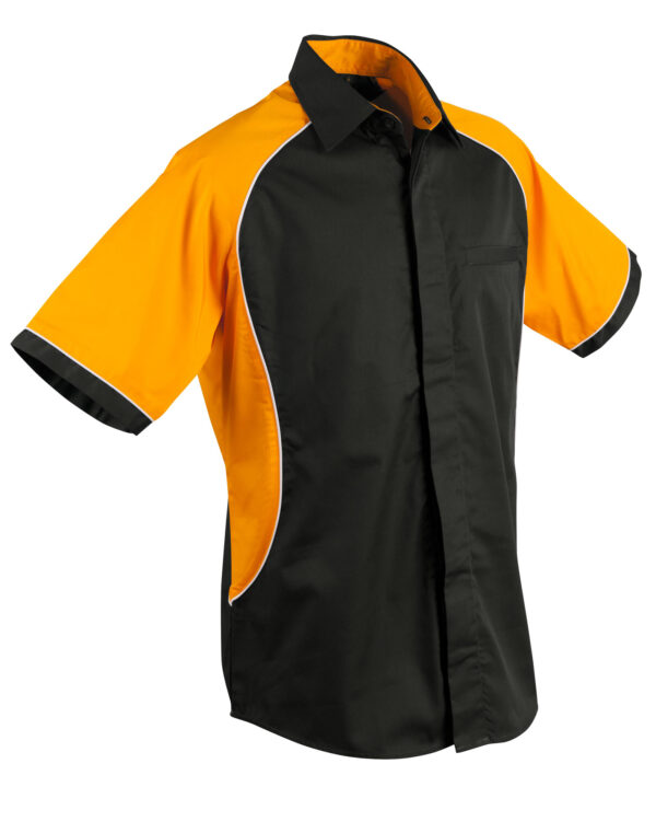 Men's Arena Tri Colour Contrast Shirt - Image 3