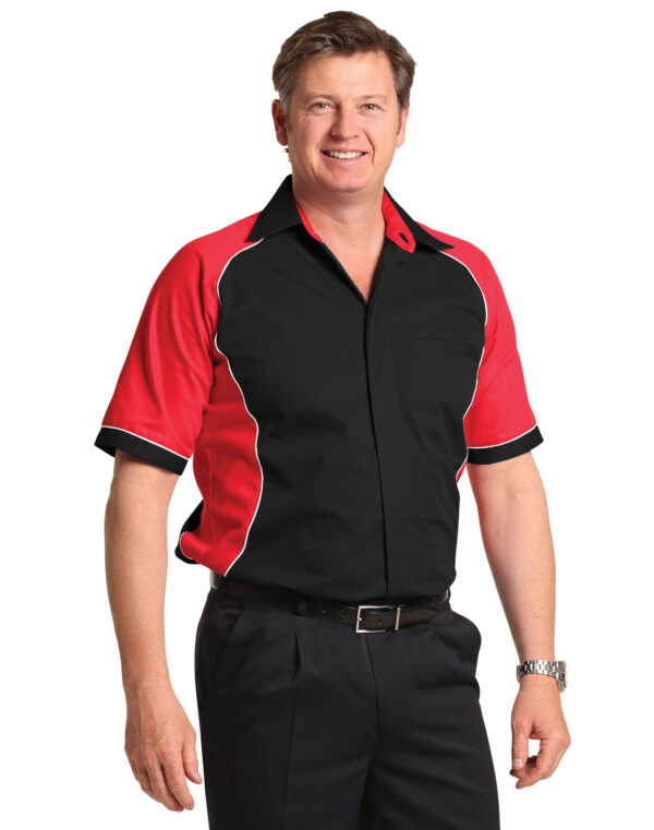 Men's Arena Tri Colour Contrast Shirt - Image 2