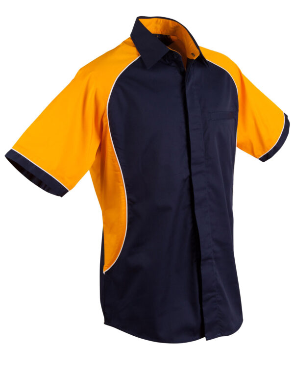 Men's Arena Tri Colour Contrast Shirt - Image 9