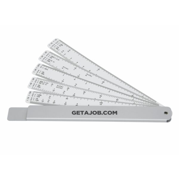 Measure-Mate Scale Rule, Silver - Image 3