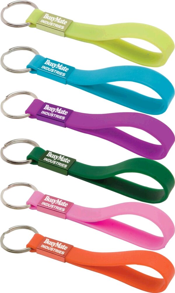 Silicone Sling Keyring - Indent - Image 10