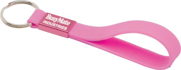 Silicone Sling Keyring - Indent - Image 3