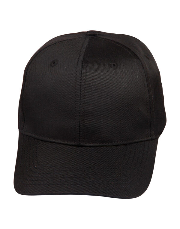 Polycotton Twill Cap - Image 3