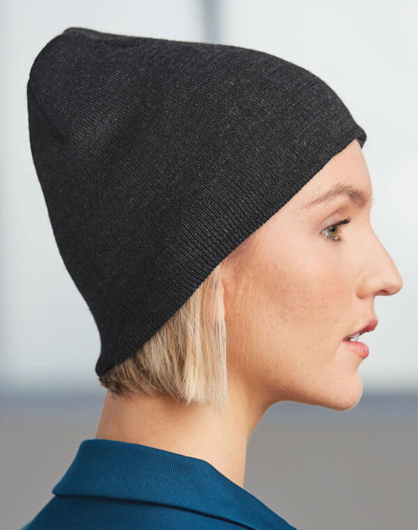 Marl Slouch Beanie - Image 2