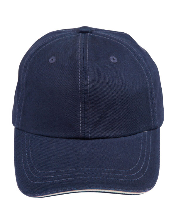 Washed Polo Sandwich Cap - Image 3