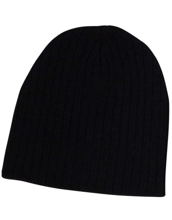 Cable Knit Beanie - Image 3
