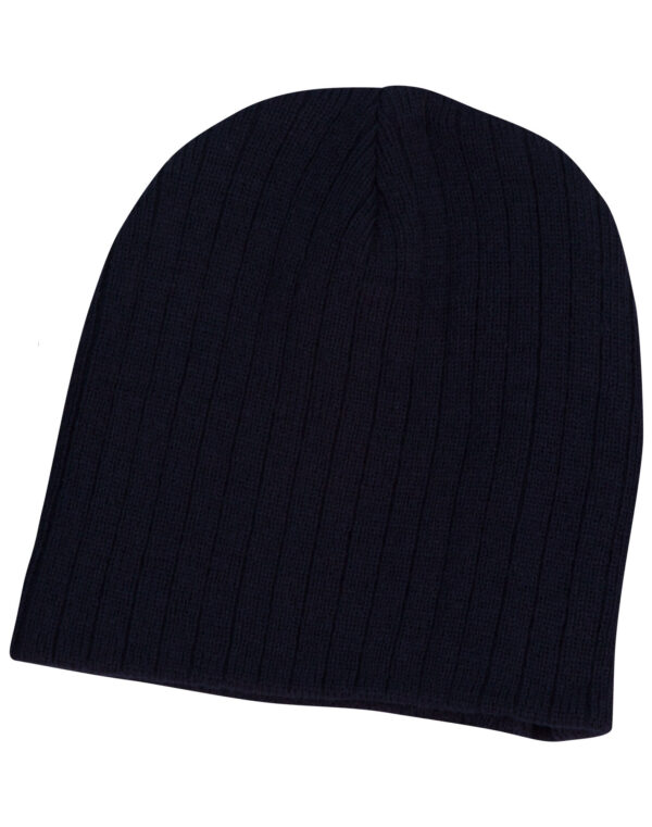 Cable Knit Beanie - Image 4