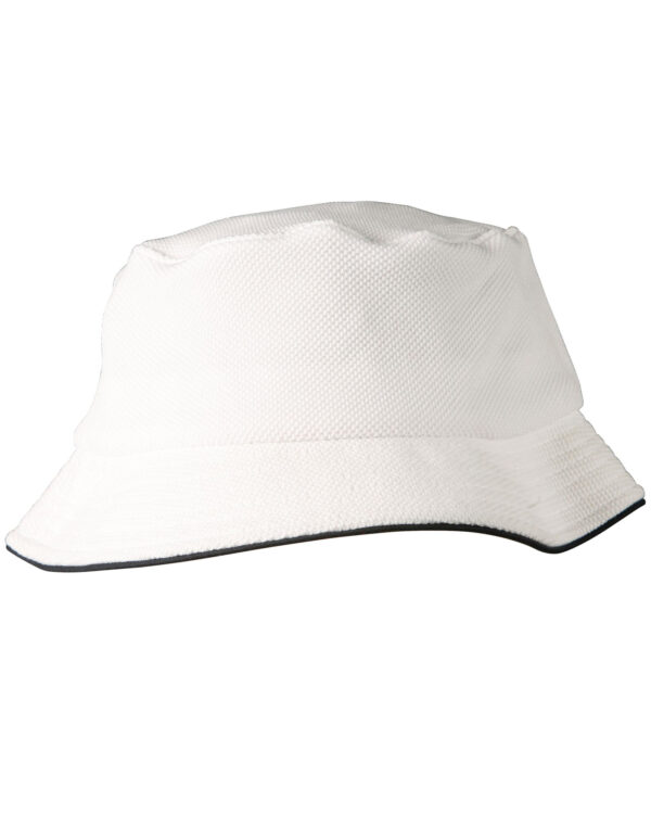Pique Mesh With Sandwich Bucket Hat - Image 10